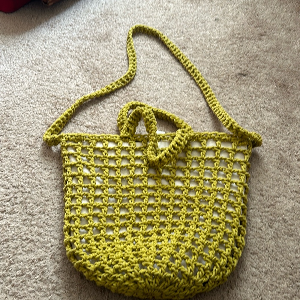 Madewell crochet crossbody SOLD OUT COLOR